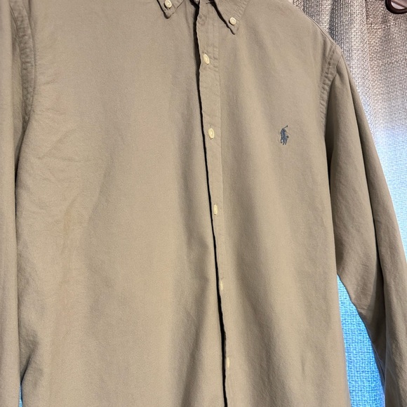 Ralph Lauren Long Sleeve Button Up Dress Shirt Size Medium Like new - Picture 2 of 4